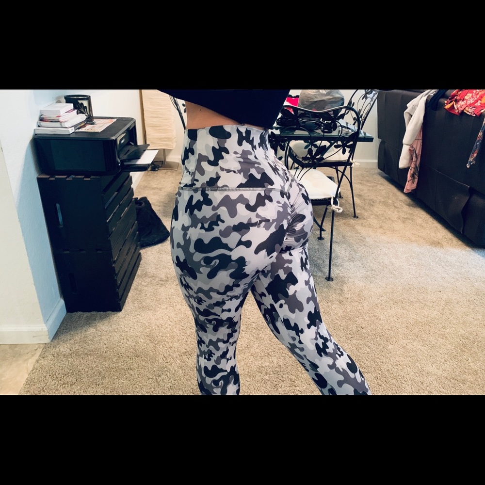 Camo leggings high waisted
